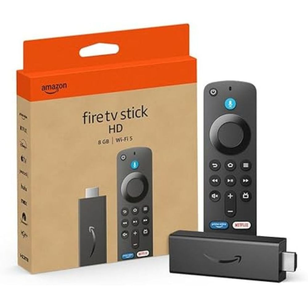 Amazon Fire Tv Stick 4ta Generación 2024 Hd Streaming Negro De Voz
