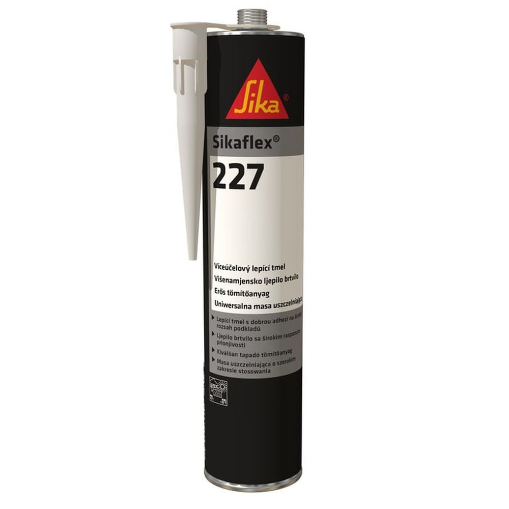 Adhesivo y sellador elástico para carrocerías Sikaflex 227 negro 300ml