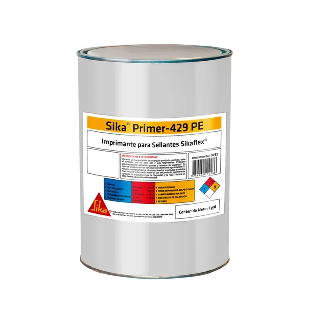 Imprimante para selladores de poliuretano sika primer 429 4L