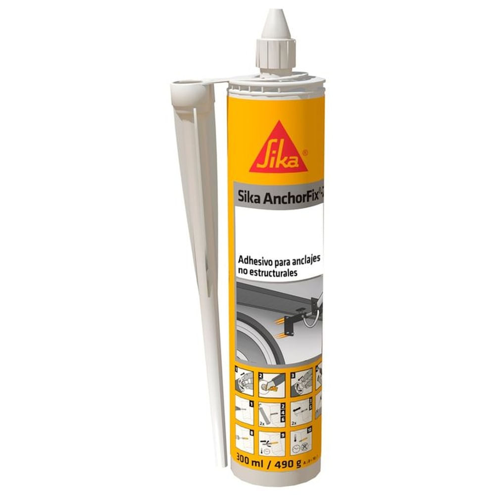 Adhesivo Epóxico para Anclajes Sika Anchorfix 2 x 300ml