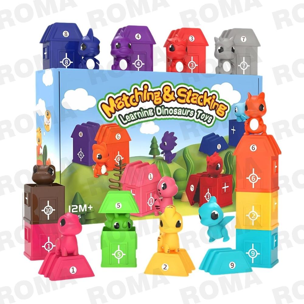 FIGURA DINOSAURIOS JUEGO DIDÁCTICO