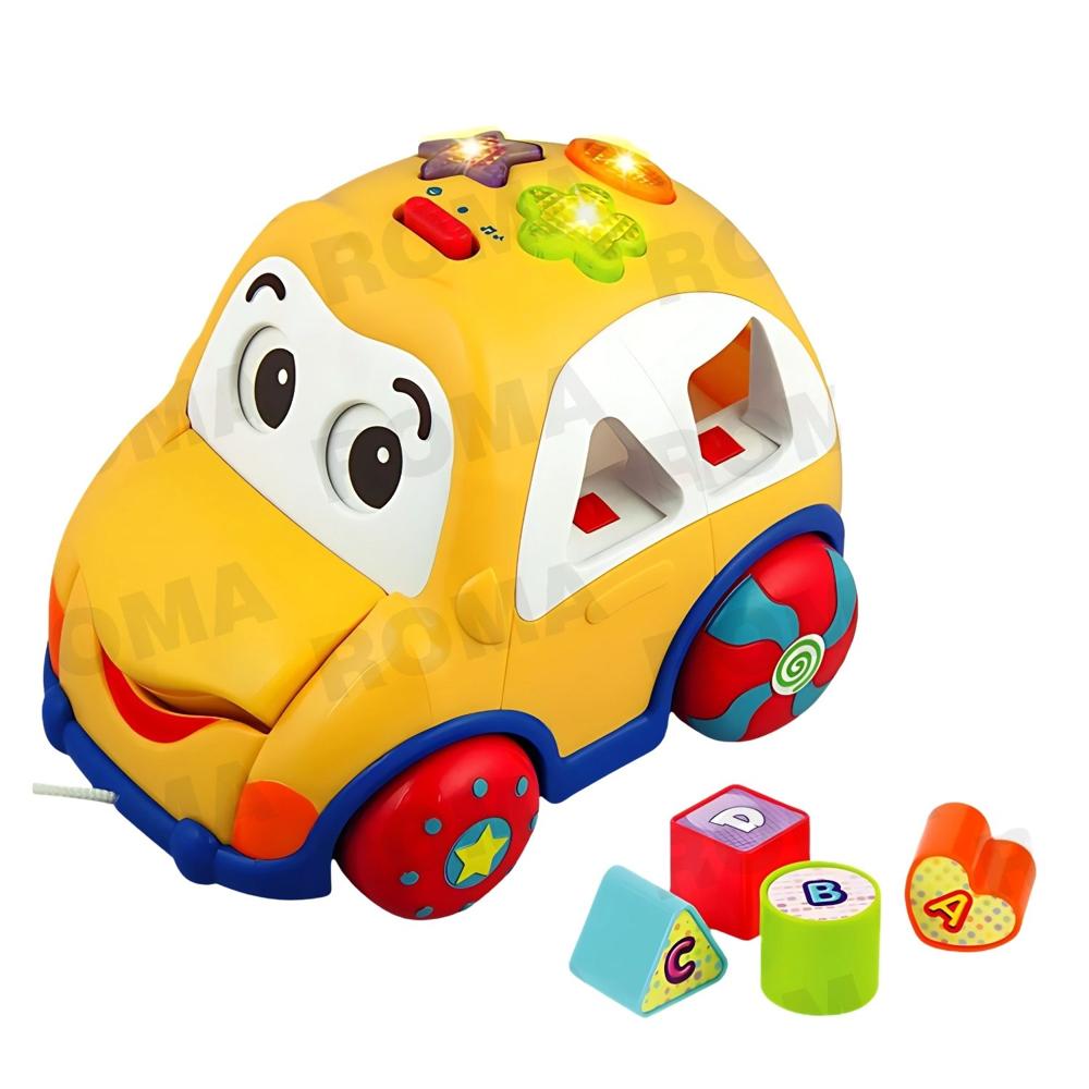 CARRO MUSICAL CON FIGURAS - JUEGO DIDÁTICO