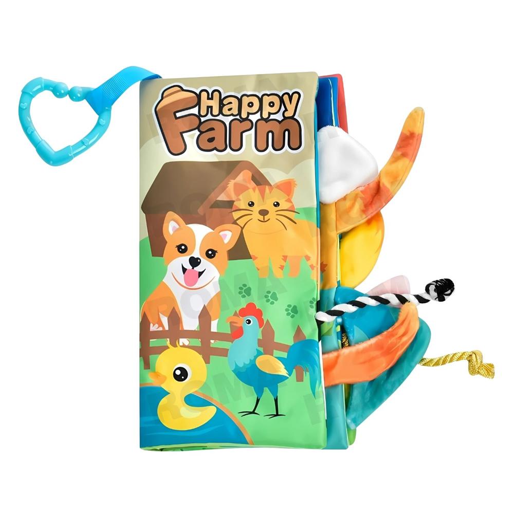 LIBRO SENSORIAL TITBABY - JUEGO DIDÁTICO