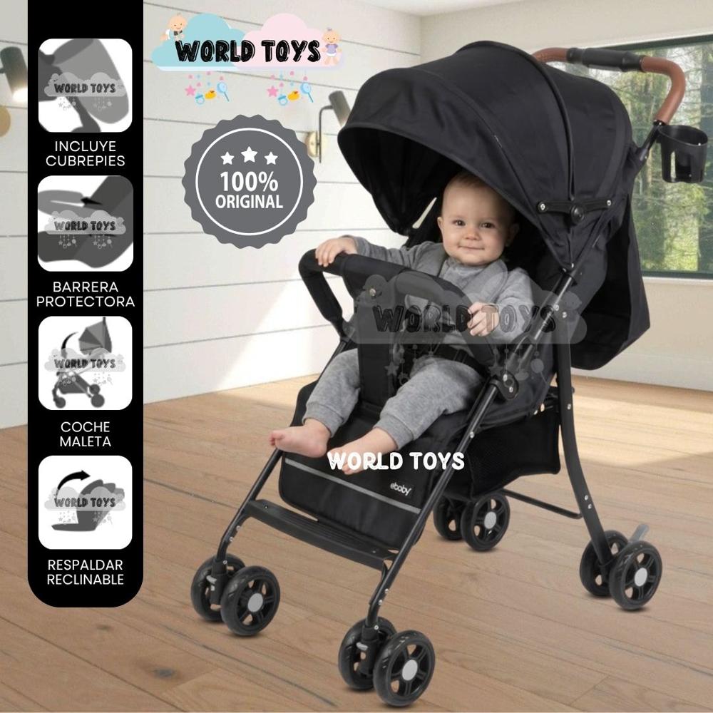 Coche Cuna Diseño Sofisticado MADDOX II Edición Exclusiva Black