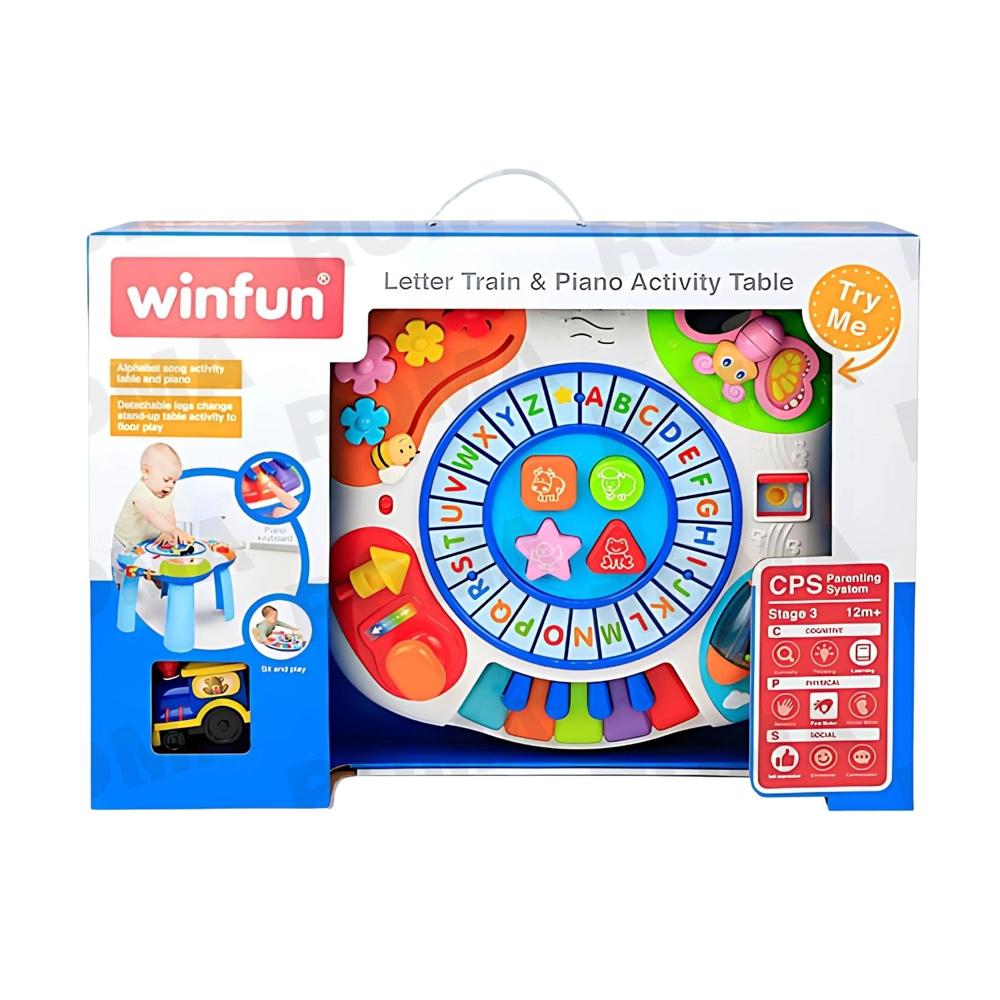 MESA MULTIFUNCIONAL TREN - JUEGO DIDÁTICO