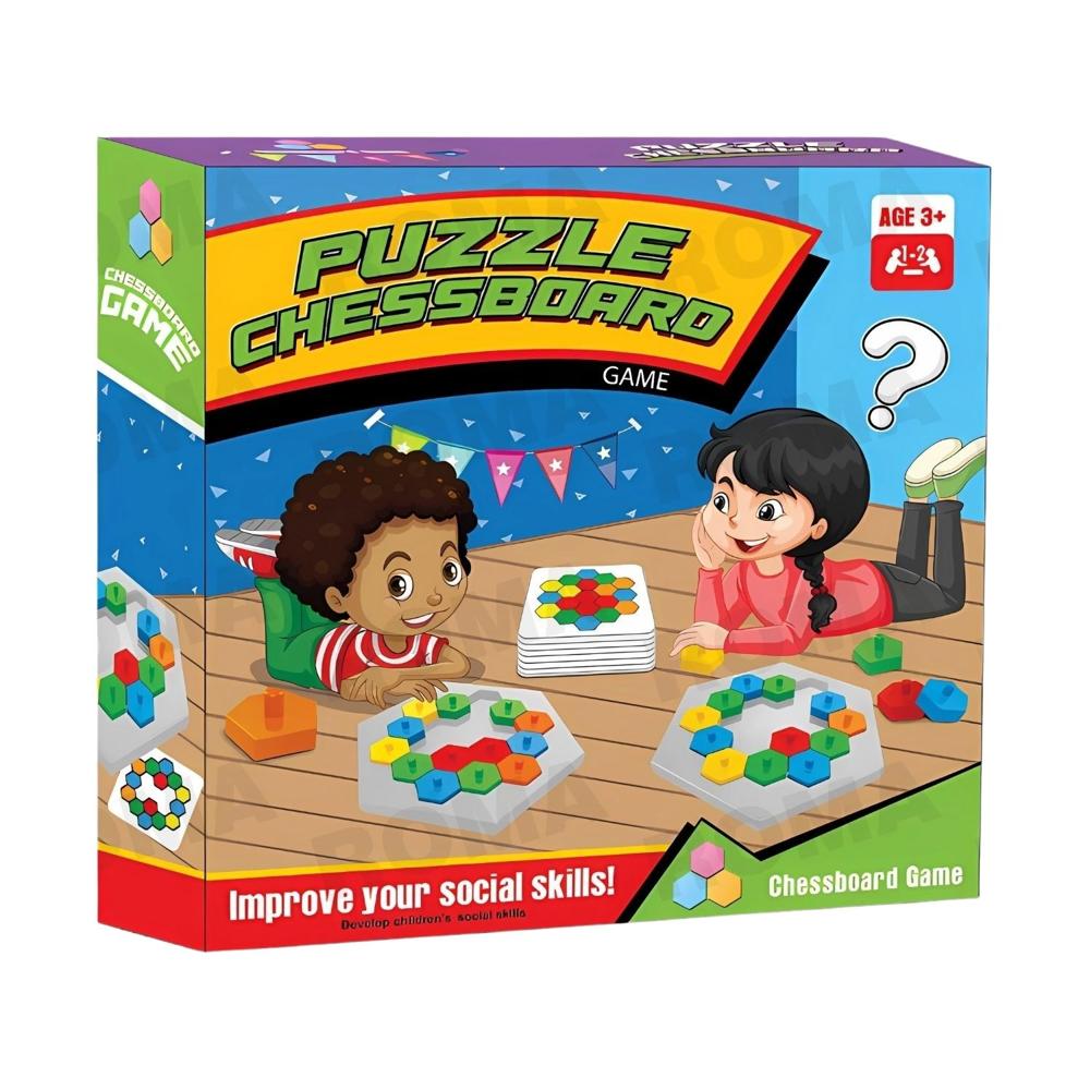 JUEGO DIDÁCTICO TABLERO HEXAGONAL