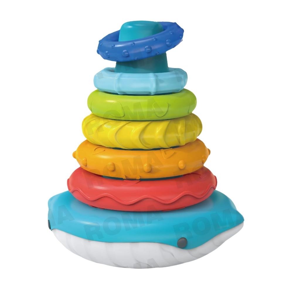 AROS APILABLES BALLENA JUEGO DIDÁCTICO