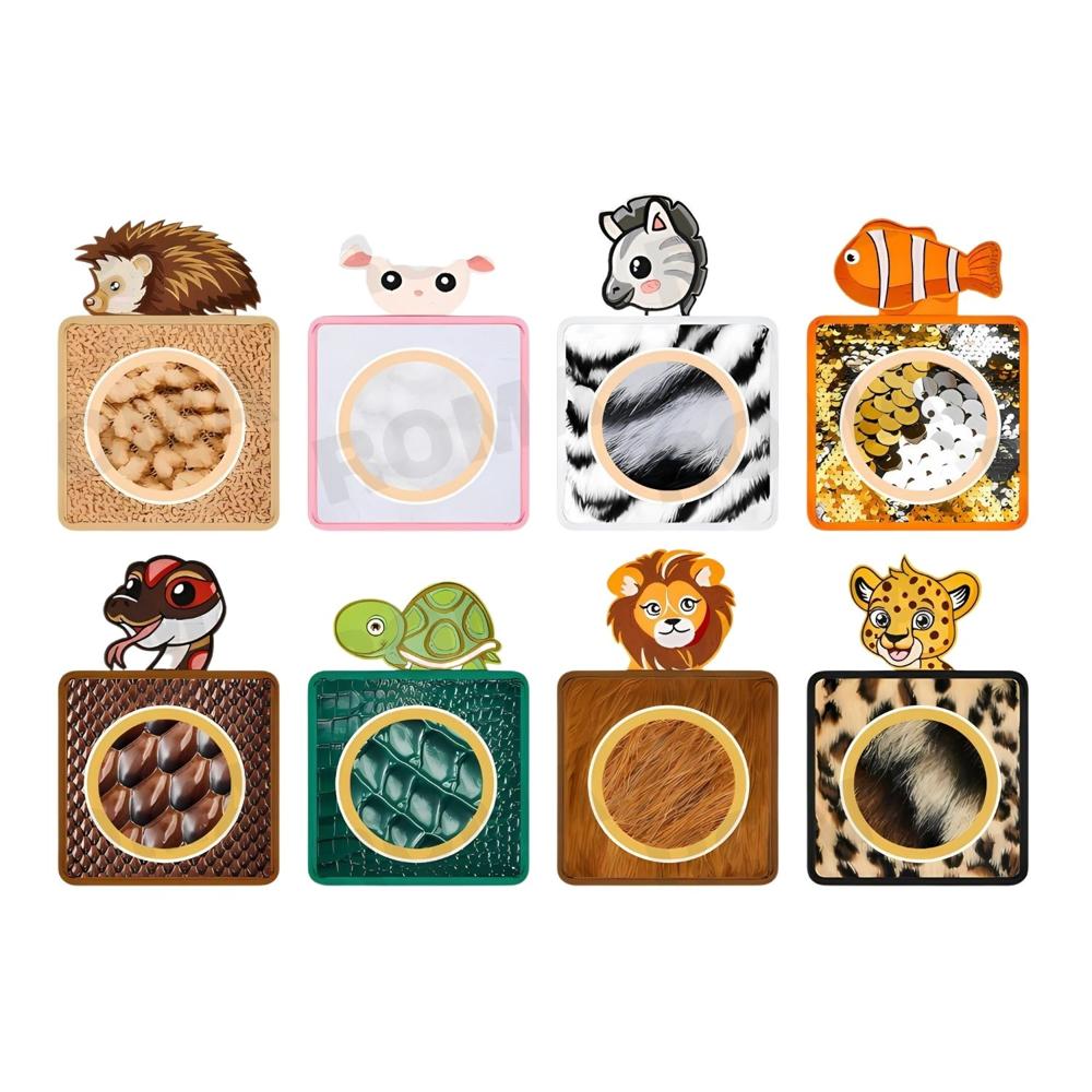 BALDOSAS SENSORIALES 8UND PARA BEBES Y NIÑOS - JUEGO DIDÁTICO