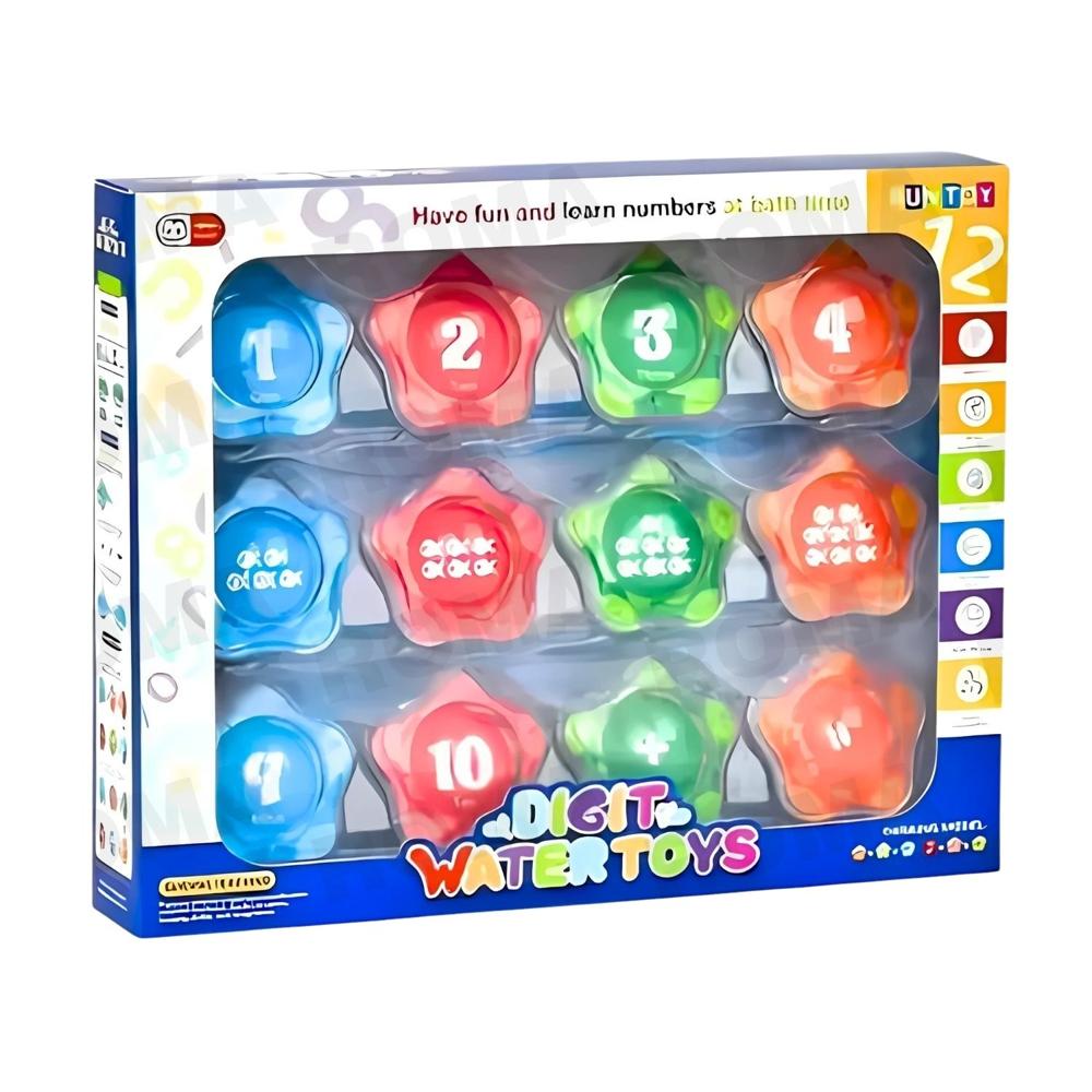 ESTRELLAS NUMÉRICAS FLOTANTES