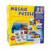 PUZZLE MOSAICO DIDÁCTICO 490 PIEZAS