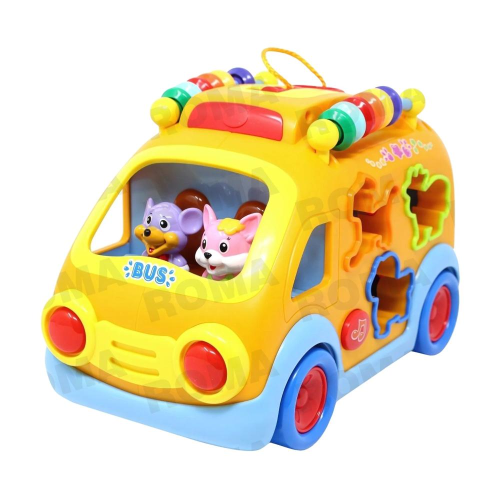 BUS MUSICAL CON FIGURAS HOLA - JUEGO DIDÁTICO