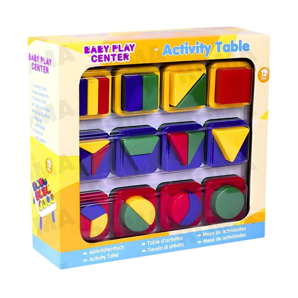 MESA DE APRENDIZAJE DE FORMAS Y COLORES