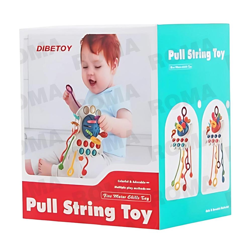 JUGUETE SENSORIAL MULTIFUNCIONAL 4 EN 1 - JUEGO DIDÁTICO