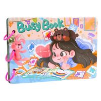 LIBRO DE PEGATINAS - SENSORIAL - JUEGO DIDÁTICO