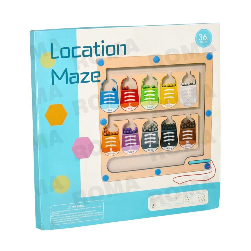 TABLERO CLASIFICADOR DE COLORES Y NÚMEROS