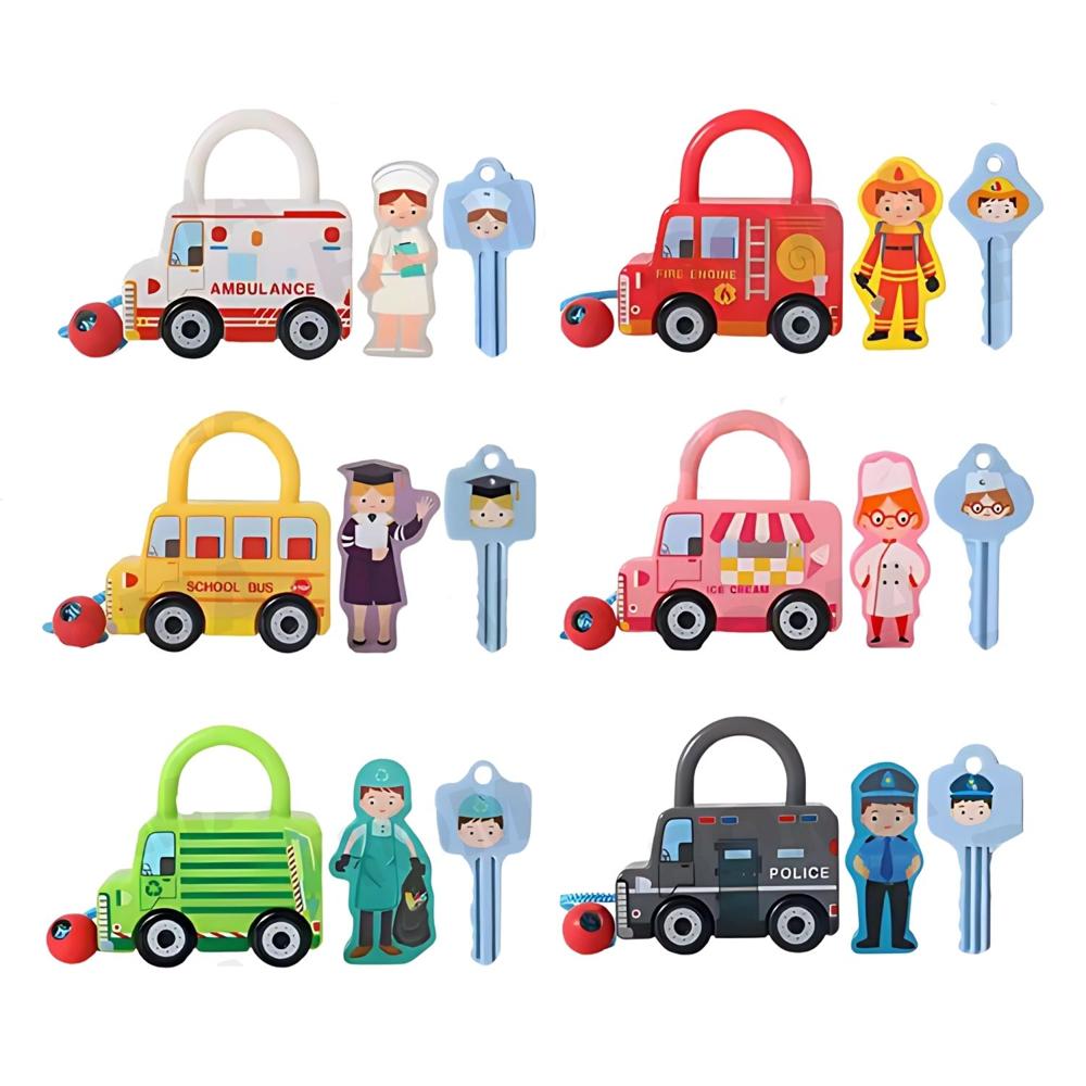 CARROS DIDÁCTICOS DE PROFESIONES - JUEGO DIDÁTICO