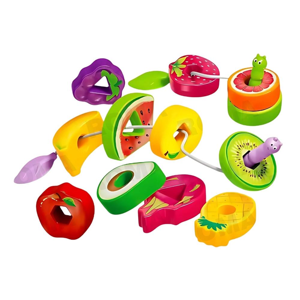 JUEGO DE ENCAJE DE FRUTAS JUEGO DIDÁCTICO