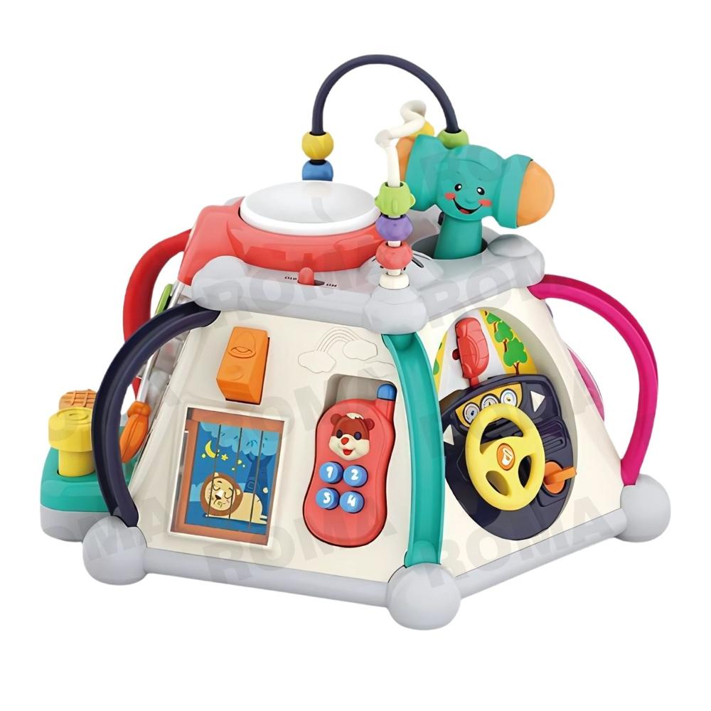 DIDÁCTICO MULTIFUNCIONAL PIRAMIDE DE ACTIVIDADES - JUEGO DIDÁTICO