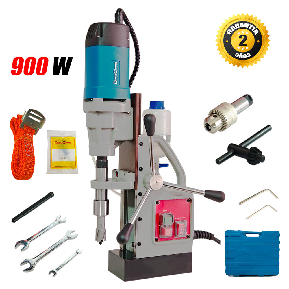 Taladro Magnético Weldon 19mm Dongcheng DJC02-30 900W 11500N 30mm