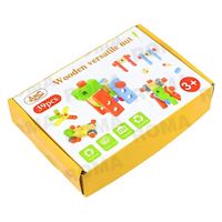 JUEGO DE CONSTRUCCIÓN EN MADERA - JUEGO DIDÁTICO