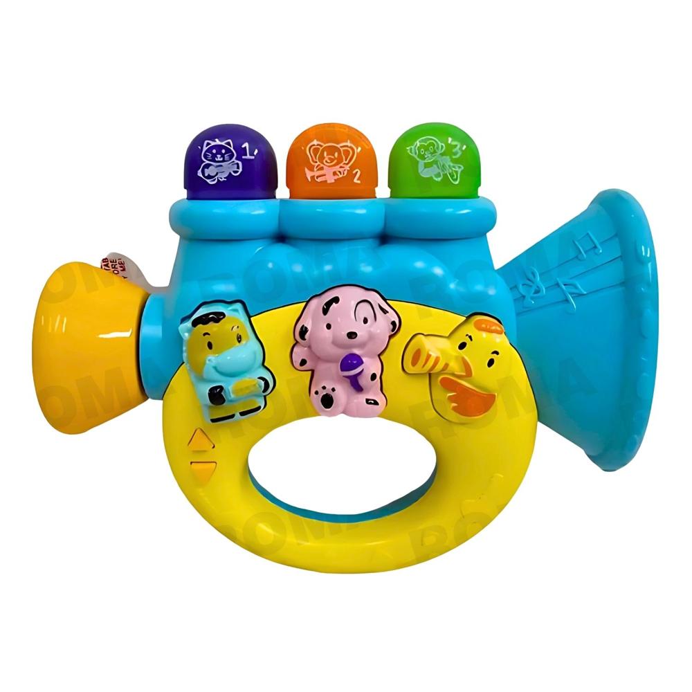 TROMPETA MUSICAL PARA BEBÉ - JUEGO DIDÁTICO