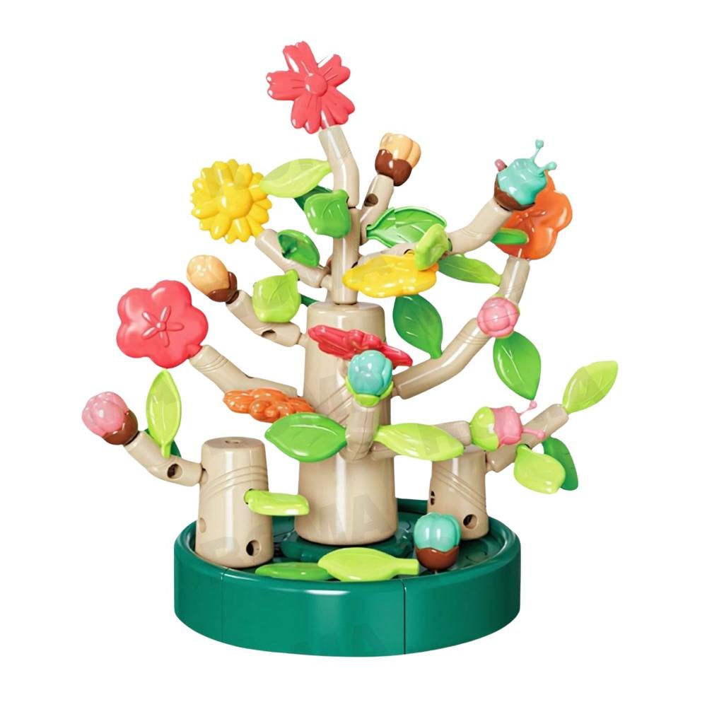 FLORES ARMABLES 65 PIEZAS JUEGO DIDÁCTICO