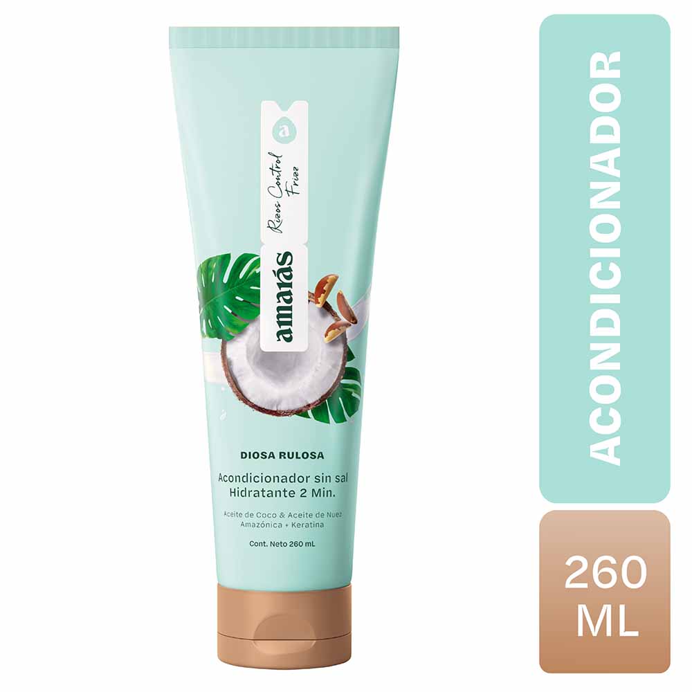 Acondicionador AMARÁS Diosa Rulosa Frasco 260ml