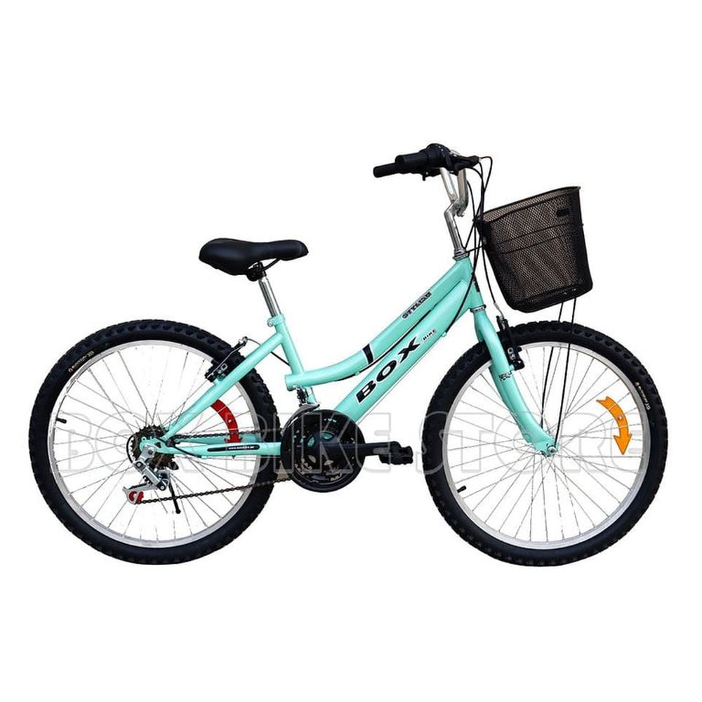 Bicicleta Box Camperita Aro 24 - Verde