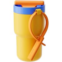 TOMATODO TÉRMICO CHAKO LAB 17 OZ / 500 ML | NARANJA