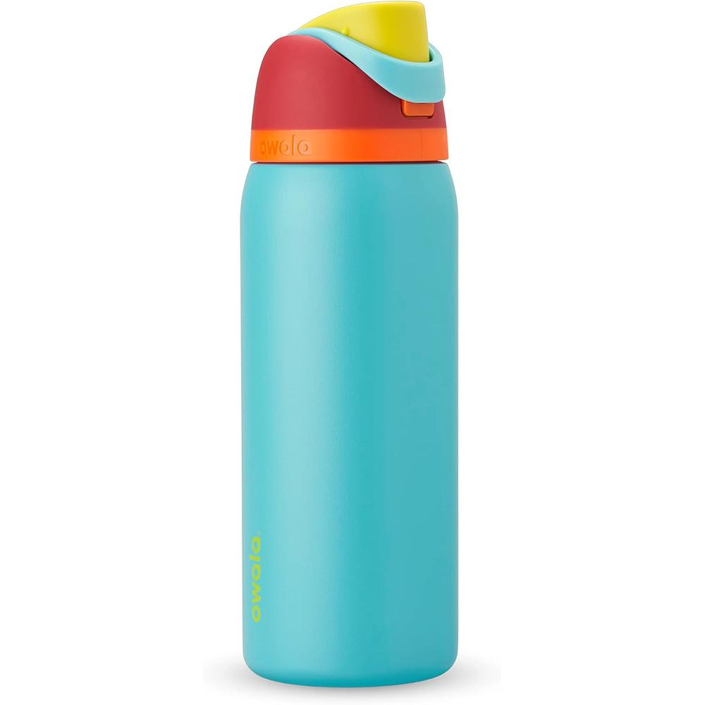OWALA BOTELLA FREESIP TÉRMICA DE ACERO INOXIDABLE 32 OZ / 946 ML | CELESTE