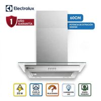 Campana Decorativa Electrolux CE6VX 60 cm