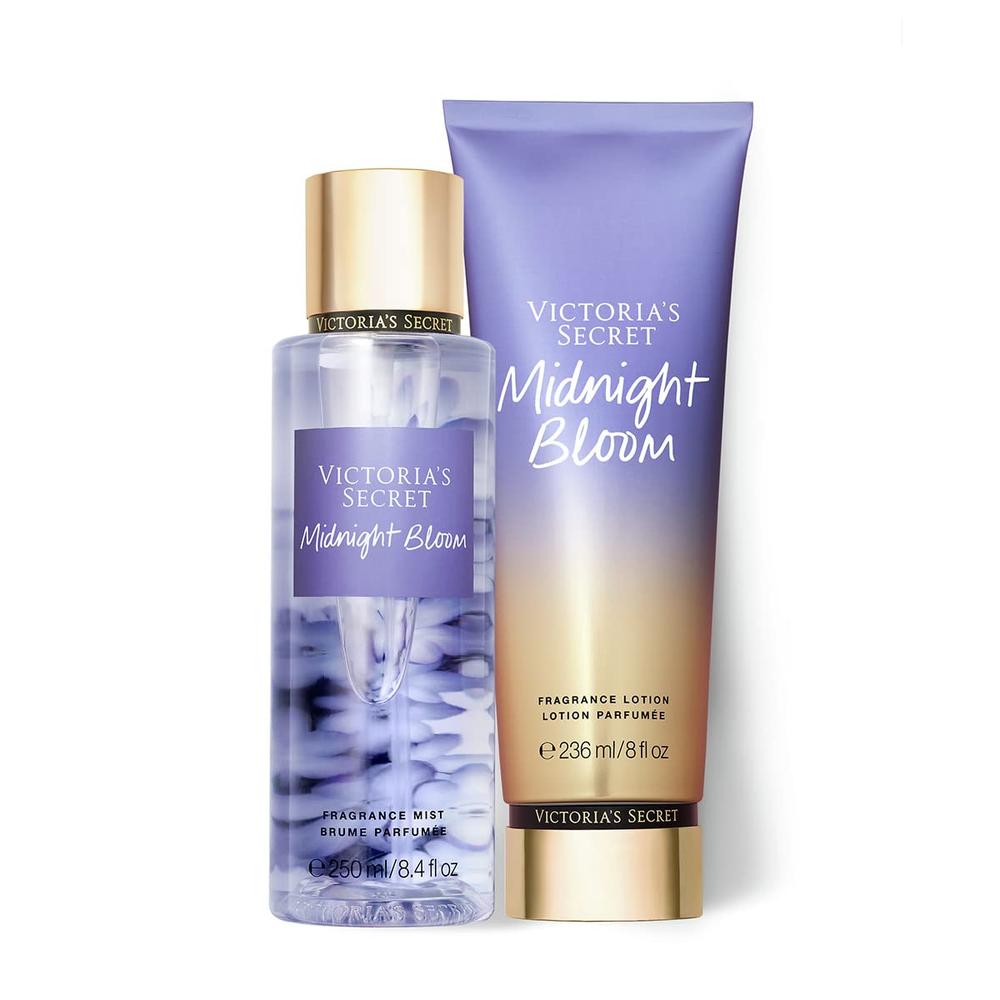 SET MIDNIGHT BLOOM MIST & LOTION VICTORIA SECRET MUJER 2PZS