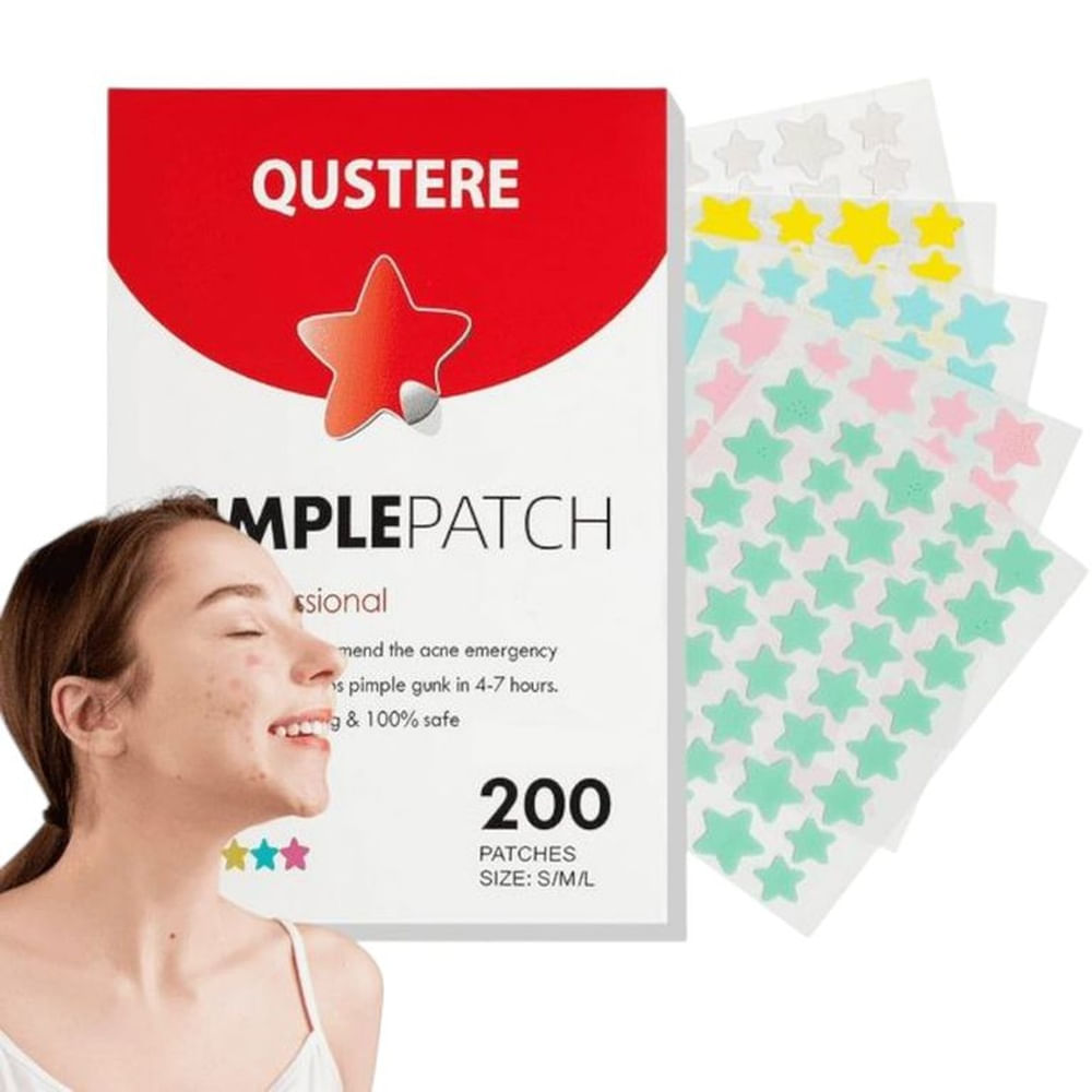 Pimple Patch Anti Acne Y Espinillas 200uni Parches Invisible Acneica Díanoche