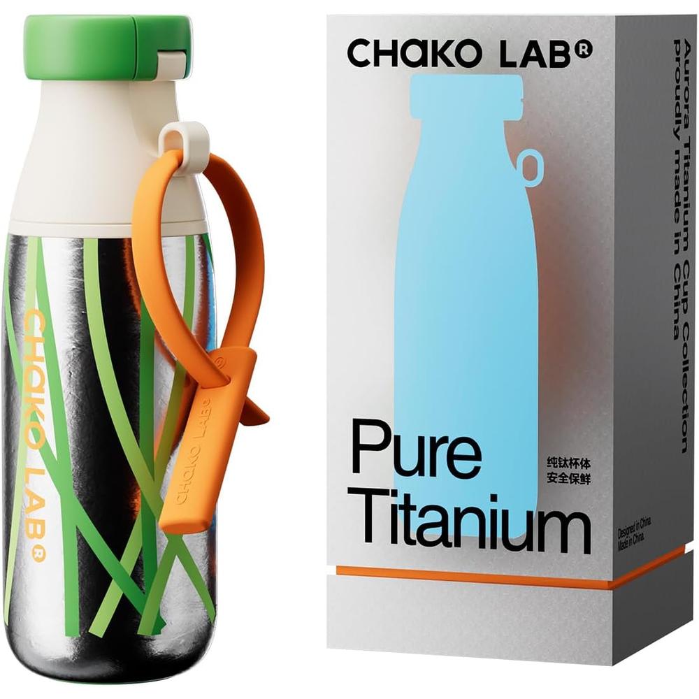 TOMATODO TITANIO CHAKO LAB 17 OZ / 500 ML | CÉSPED