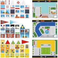 BLOQUES MAGNÉTICOS ROMPECABEZAS TEMÁTICO 3 EN 1 PICASSOTILES