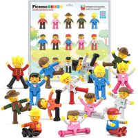 FIGURAS MAGNÉTICAS PERSONAJES GIRATORIOS PICASSOTILES