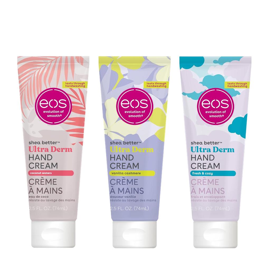 SET CREMA DE MANOS EOS SHEA BETTER 2.5 OZ / 75 ML | VANILLA / COCO