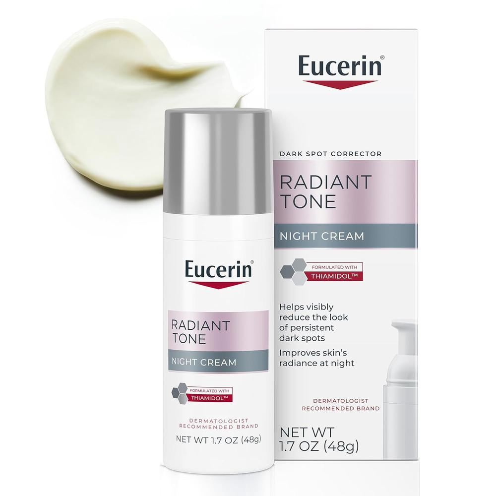 EUCERIN RADIANT TONE CREMA FACIAL DE NOCHE ANTIMANCHAS 1.7 OZ / 48 GR