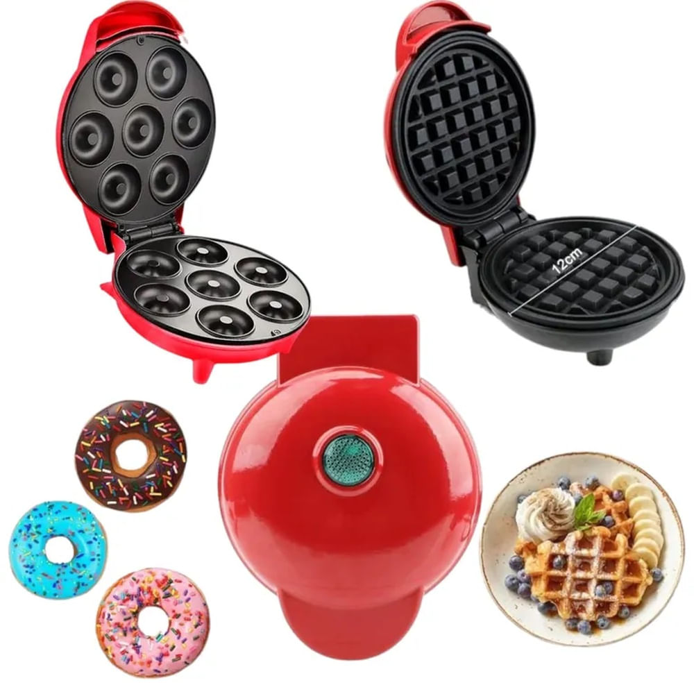 Combo 2en1 Mini Waflera con Mini Dona AZAR