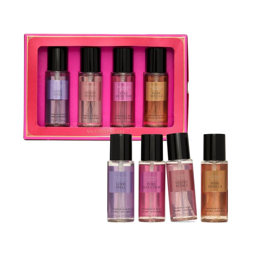 SET MINI BODY MIST COLLECTION VICTORIA SECRET MUJER 4PZS