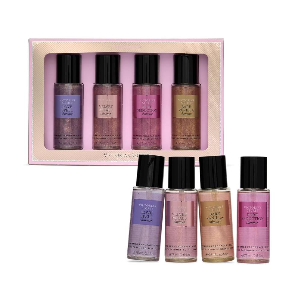SET SHIMMER BODY MIST COLLECTION VICTORIA SECRET MUJER 4PZS
