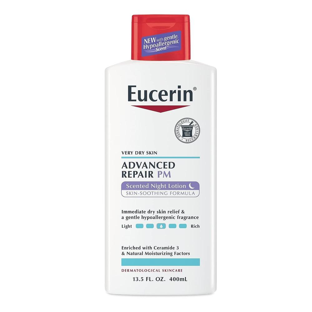 EUCERIN ADVANCED REPAIR LOCIÓN NOCTURNA HIDRATANTE 13.5 OZ / 400 ML