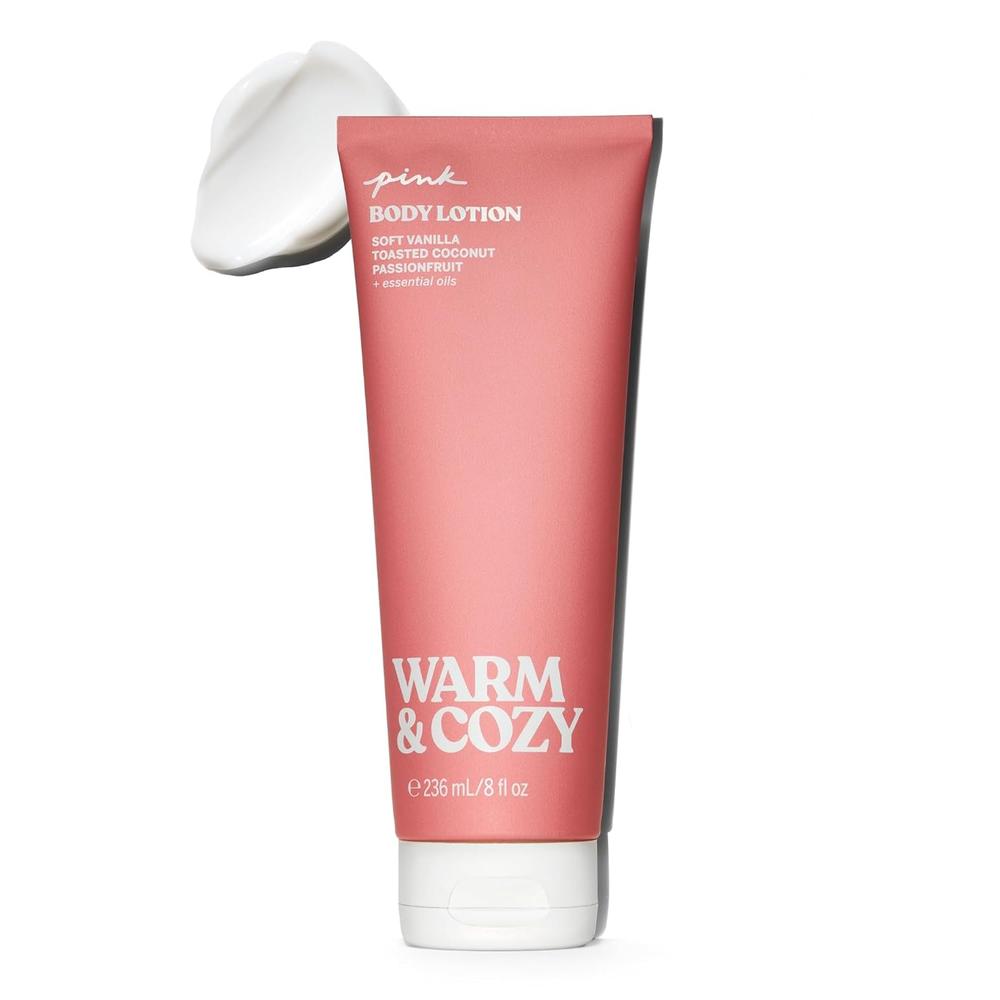 BODY LOTION PINK WARM & COZY VICTORIA SECRET PINK MUJER 8 OZ / 236 ML