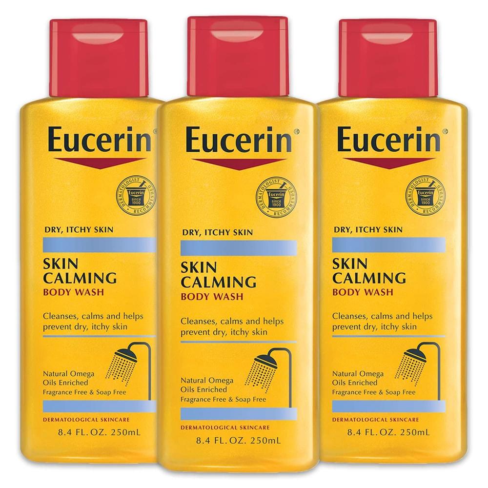 PACK 3 EUCERIN GEL DE DUCHA CALMANTE PARA PIEL SECA 250 ML