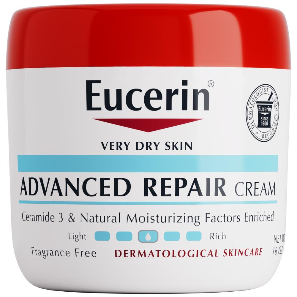 EUCERIN CREMA CORPORAL REPARADORA AVANZADA PARA PIEL MUY SECA 16 OZ