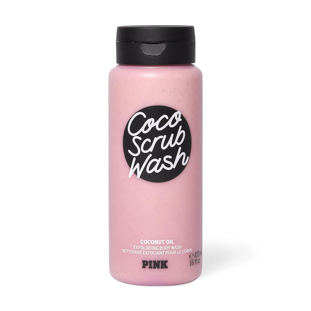 BODY COCO SCRUB WASH PINK VICTORIA SECRET MUJER 16 OZ / 473 ML