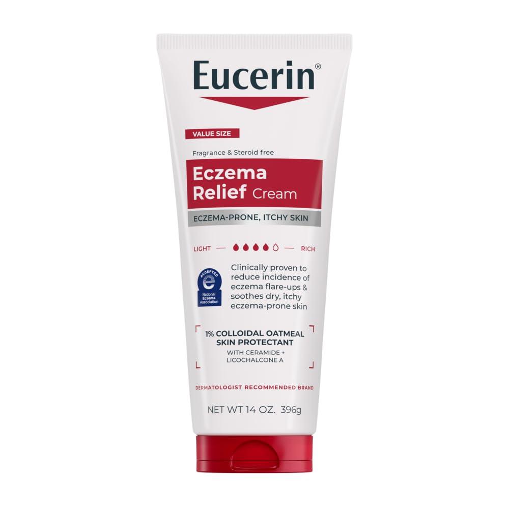 EUCERIN CREMA CORPORAL ALIVIO DEL ECCEMA CON AVENA 14 OZ / 396 GR