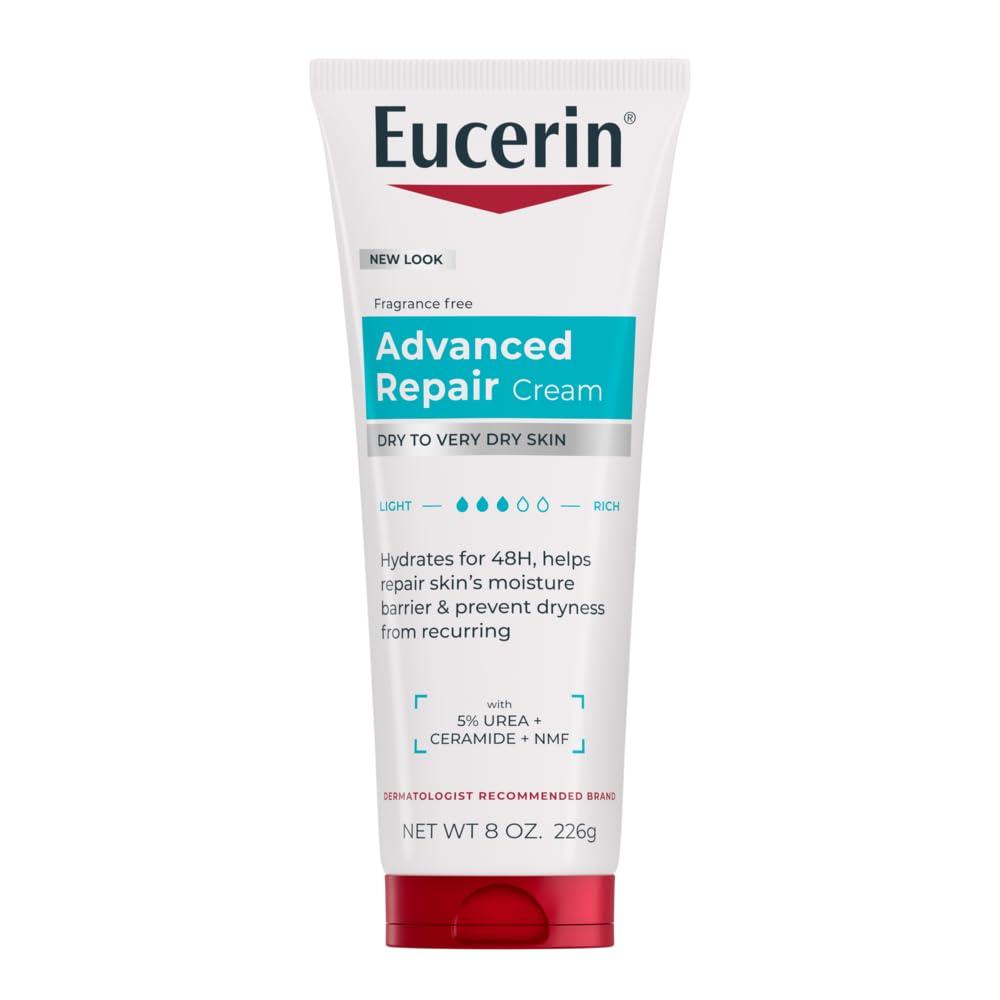 EUCERIN CREMA CORPORAL REPARADORA AVANZADA PARA PIEL SECA 8 OZ / 226 GR