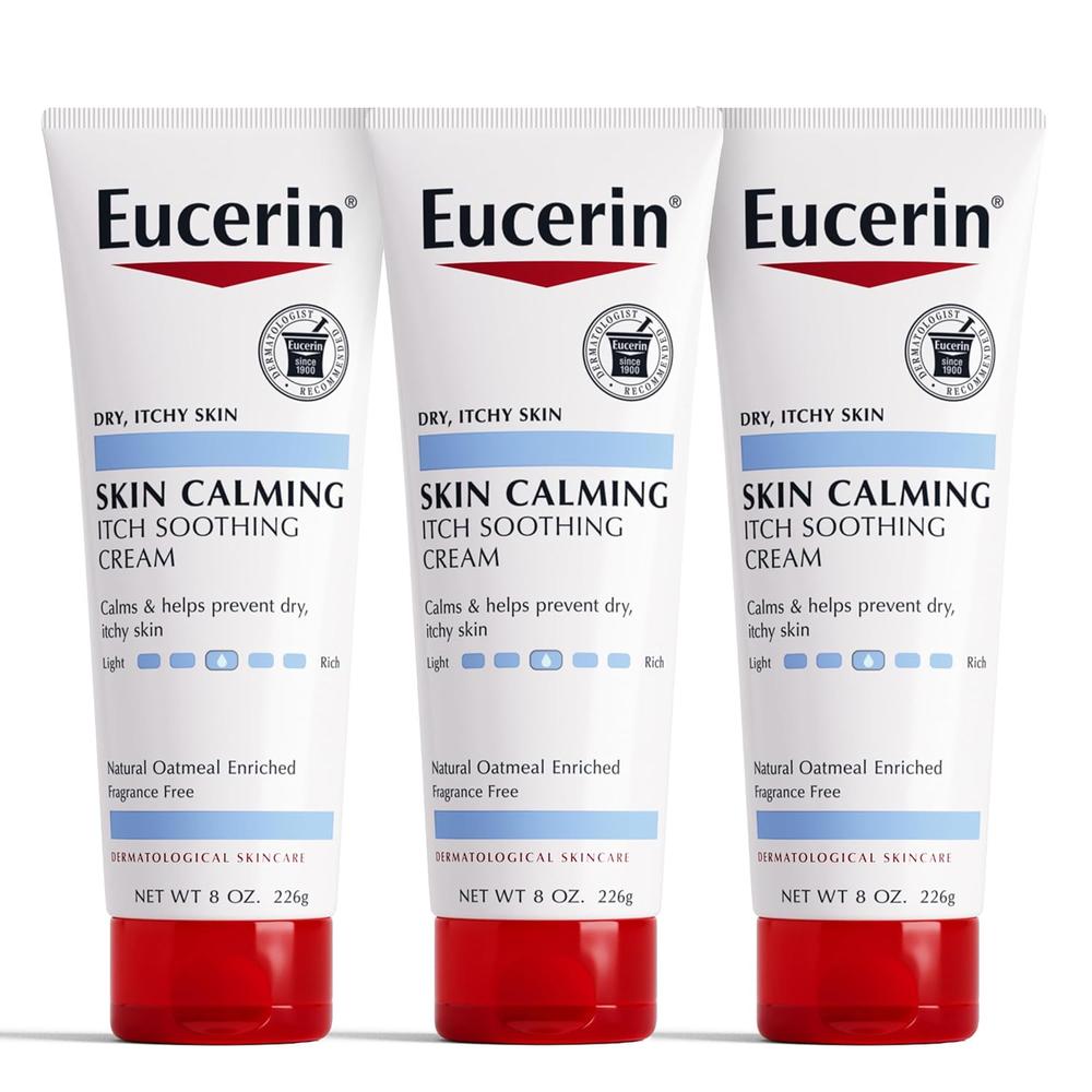 PACK 3 EUCERIN LOCIÓN CALMANTE PARA PIEL SECA Y CON PICAZÓN 8 OZ