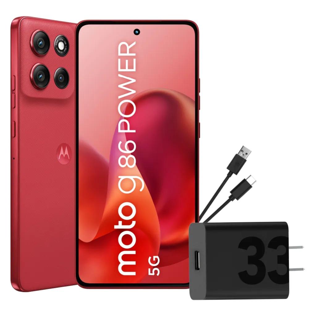 Motorola Moto G86 Power 5G 8RAM 256GB Rojo